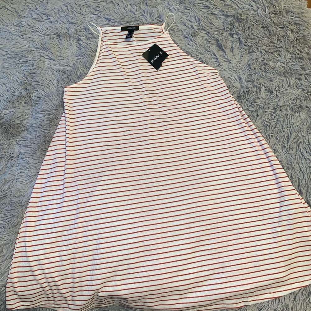 forever 21 flowy striped knit dress